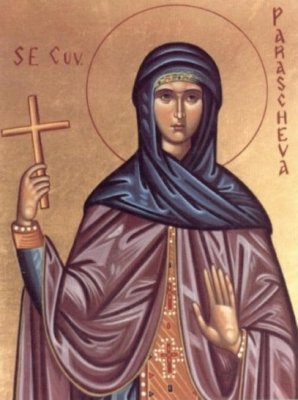 Procesiune cu Sfinte Moşte la Saraiu